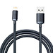Cáp sạc nhanh, truyền dữ liệu tốc độ cao siêu bền Baseus Crystal Shine Series Fast Charging Data Cable IP 2.4A - Hàng chính hãng