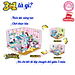 Đồ chơi lắp ráp, xếp hình Qman 4801 - Phòng của bé gái (194 mảnh ghép) - Dành cho bé từ 6 tuổi