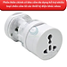 Bộ chuyển đổi ổ cắm điện du lịch đa năng 4 trong 1- Adapter chuyển đổi phích cắm quốc tế đa năng- Ổ cắm du lịch toàn cầu đa chuẩn- Bộ đổi nguồn đa năng du lịch quốc tế- Travel Universal Plug Adapter 4-in-1...Hàng nhập khẩu