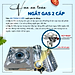 Bếp Gas Mini Cao Cấp Ngắt Gas An Toàn 2S │Giải Pháp Chống Nổ Lon Gas│Công Suất 2.6 Kw (2.200 kcal/giờ)│Hàng Chính Hãng