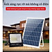 Đèn Led Tích Hợp Năng Lượng Mặt Trời, Siêu Chống Nước Và Chịu Lực Tốt công suất 500W