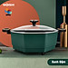Nồi lẩu điện Weishi SDO-010, dung tích lớn 6 Lít sử dụng gia đình 6-8 người, thiết kế bát giác thế hệ mới chống tràn nồi, hàng chính hãng