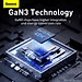 Bộ sạc nhanh Baseus GaN3 Pro Quick Charger 65W (Type Cx2 + USB , PD3.0/ PPS/ QC4.0/ SCP/ FCP Multi Quick Charge Protocol, GaN2 Technology) - Hàng nhập khẩu