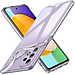 Ốp lưng silicon dẻo cho Samsung Galaxy A33 , A73 , A13 , A53 5G trong suốt mỏng 0.6mm hiệu Ultra Thin độ trong tuyệt đối chống trầy xước - Hàng nhập khẩu