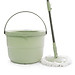 Bộ cây lau nhà Lock&Lock Mini Spin Mop & 4 bông lau sàn ETM498MITS2 - Màu xanh mint