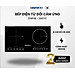 Bếp Đôi Điện Từ Hồng Ngoại Daewoo DWHB-3801C, mặt kính pha lê bóng 3800W, phù hợp mọi loại nồi - Hàng chính hãng