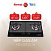 Bếp gas âm Rinnai RVB-2BG(L)N mặt bếp kính và kiềng bếp men - Hàng chính hãng.