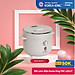 PRC-12SLJT_W Nồi cơm điện Korea King (có chức năng tách đường, dung tích 1.2L, công suất 400 W, mặt kính trắng)-Hàng chính hãng