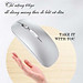Chuột Không Dây PIX-LINK P103A Pin Sạc USB 2.4GHz DPI 1600, Không Tiếng Ồn Sử Dụng Cho PC, Laptop, Tivi Hàng Chính Hãng
