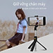Gậy Tự Sướng Bluetooth K07 có chân đỡ - Gía Đỡ Điện Thoại Selfie - Gậy Chụp Hình Bluetooth - Hàng chính hãng