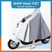 Áo Mưa Trùm Đầu Kiểu Poncho Không Che Đèn Xe