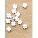 Combo 4 charm bạc cỏ 4 lá xỏ ngang - Ngọc Quý Gemstones