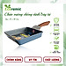 Chảo Vuông Vân Đá Đáy Từ Ecoramic Chính Hãng Cao Cấp, Chống Dính, Siêu Bền
