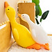 Thú nhồi bông vịt trầm cảm vàng dễ thương - Size từ 70cm đến 1m6 - Quà tặng gấu bông vịt vàng cute.