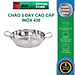 Bộ Nồi và chảo 3 Đáy Inox 430 Fivestar Standard bếp từ nắp kính