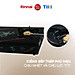 Bếp gas dương Rinnai RV-3615GL(FM) mặt bếp kính và kiềng bếp men - Hàng chính hãng.