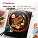 Bếp Từ Đơn Nagakawa NAG0704 (2000W) - Kèm Nồi Lẩu - Hàng Chính Hãng
