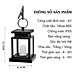Đèn Trang Trí Sân Vườn Năng Lượng Mặt Trời - Đèn Decor Ban Công, Sân Thượng, Bonsai Cực Chill - Đèn nến Tích Điện - Hàng Chính Hãng MINIIN