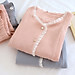 Bộ Đồ Pijama mặc bầu và sau sinh thô đũi dài tay Hàng cao cấp mặc hè xuân và thu đông có khe mở cho con bú