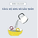 Núm ty BIBS COLOUR tùy chọn size và màu, cho bé từ 0 - 18 tháng