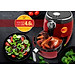 Nồi Chiên Không Dầu Magic A-802 (4.6 Lít) Đỏ- Hàng Chính Hãng