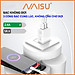 Bộ sạc nhanh, Naisu 3 cổng USB, cáp sạc tùy chọn, hỗ trợ đệm điện thoại IOS Android, NS-3U ID – 1815 - Hàng nhập khẩu
