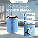 Lõi Lọc Không Khí Kosmen KM-A65 Màng Lọc Than Hoạt Tính Loại Bỏ 99,97% Bụi Mịn - Hàng Chính Hãng