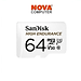 Thẻ nhớ MicroSD Sandisk High Endurance 64GB (SDSQQNR-064G-GN6IA)- Hàng chính hãng