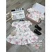 Váy bé gái 10-29kg dáng babydoll xòe siêu xinh Baby-S, Đầm bé gái họa tiết hoa hồng xinh xắn - SD105
