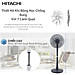 Quạt đứng 7 cánh Hitachi LF-D6RC công suất 24W kèm khiển từ xa - Hàng chính hãng