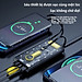 Sạc Dự Phòng trong suốt 30000mAh - sạc siêu nhanh, tích hợp 4 cáp, 2 cổng usb, sạc cùng lúc nhiều điện thoại - Hàng chính hãng