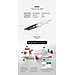 Máy hút bụi cầm tay mini Locknlock ENV136WHT Mini vacuum cleaner - 14V, 500mA, 75W - Dung tích 0.5L- Hàng chính hãng