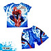 Đồ Bộ Thun Có Tay In 3D cho bé trai hình Spiderman