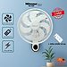 Quạt treo tường FTT-60AEC-D39W có remote, công suất 60W, hẹn giờ thông minh lên đến 12 tiếng - hàng chính hãng Bảo hành 2 năm