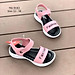 Dép quai hậu sandal bé gái KENTO quai ngang kiểu dán êm nhẹ phong cách Hàn Quốc cho học sinh nữ 8 - 15 tuổi SG63