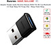 USB Bluetooth Adapter Dongle Audio Receiver Basues BA04 Tốc Độ Cao Bluetooth 5.0 Hoạt Động Tốt Trong 20m - Hàng Chính Hãng