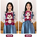 Gấu Bông Gấu Lena Cosplay Gấu Dâu Losto Dễ Thương Siêu Hot (20cm--->50cm) Hàng Xịn Cao Cấp Loại 1, An Toàn Cho Trẻ Nhỏ
