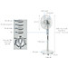 Quạt đứng Toshiba F-LSA10(H)VN (50W) - Xám - Hàng chính hãng