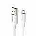 Cáp sạc truyền dữ liệu USB 2.0 sang MICRO USB hỗ trợ sạc nhanh Ugreen 289UK60139US 0.25M màu Trắng hàng chính hãng