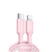 Ugreen màu hồng 90450 1M Cáp sạc - truyền dữ liệu USB-C sang cổng sạc dành cho iphone Hàng chính hãng