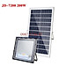Đèn Pha Chống Lóa Cao Cấp Năng Lượng Mặt Trời mã JD-7200 Công Suất 200W - Khung Nhôm nguyên khối