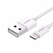 Cáp Lightning ra Usb 0.5M mạ nickel chống nhiễu  Ugreen 155MT80313US 50CM màu trắng hàng chính hãng