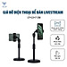 Giá Đỡ Điện Thoại Để Bàn Kẹp Điện Thoại Livestream Kẹp Chắc Chắn Ổn Định Xoay 360 Độ Dùng Để Xem Phim, Ghi Hình Đa Năng- Chính Hãng MINIIN