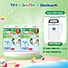 Combo 2 Tã dán người lớn Sunmate XA2 mới size M-32+4 miếng tặng kèm khăn ướt
