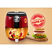 Nồi Chiên Không Dầu Magic A-802 (4.6 Lít) Đỏ- Hàng Chính Hãng