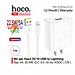 Bộ Sạc Nhanh Dành Cho Hoco DC19 USB To IP, Sạc Nhanh 5A/22.5W, Kèm Dây Dài 1m, Hỗ Trợ Sạc VOOC, Quick Charge 3.0, Hàng Chính Hãng.