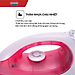 Bàn Ủi Khô Sunhouse SHD1072 - Hồng (1200W) - Hàng chính hãng