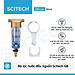 Bộ lọc nước thô đầu nguồn mini Scitech GB (Nhỏ gọn, có van xả cặn) - Hàng chính hãng