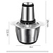 Máy Xay Thịt Đa Năng Cối Inox 2 Lít Dao Thép 4 Lưỡi Siêu Khoẻ - Hàng nhập khẩu