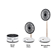 Quạt Tích Điện, Gấp Gọn Thương Hiệu Đức ELEGANT Có Remote Sử Dụng 8 Giờ, Sạc 2.5 Giờ Công Suất 14W - Hàng Chính Hãng
